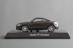 Kyosho Audi TT Coupe 1/64 Diecast schwarz 2007 ohne Box ohne Karte - Bild 1 von 10