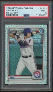 2020 Bowman Chrome SAM HUFF MEGA BOX PSA 9 MINT BCP-33 - Picture 1 of 1