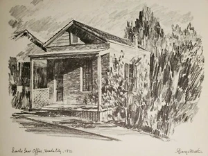 Niles Searls Attorney Law Office Church St Nevada City George Mathis 1970s - Picture 1 of 2