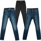 LOT 3 Jeans Lucky Brand Old Navy Rockstar Skinny Size 0 Black Blue Teen Women