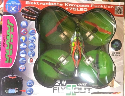 Jamara Quadrocopter FlyScout 2,4 GHz 038560 - Bild 1 von 2