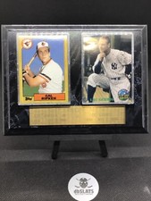 MLB BASEBALL THE IRON MEN: CAL RIPKEN JR. & LOU GEHRIG PLAQUE