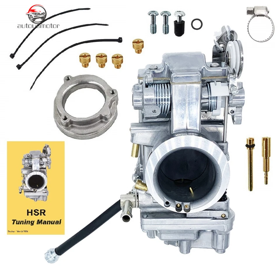 For TM45-2K Mikuni HSR45 45mm Carb Harley-Davidson Carburetor US — 第 1/4 张图片