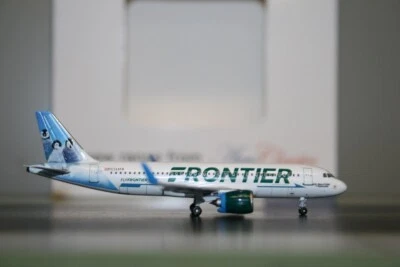 Aeroclassics 1:400 Frontier Airlines Airbus A320neo N344FR AC419978 Model Plane - Image 1 of 4