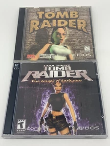 Lara Croft: Tomb Raider & Tomb Raider The Angel of Darkness PC Vintage Games! - Picture 1 of 12