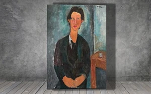 Amedeo Modigliani Portrait of Chaim Soutine CANVAS PAINTING ART PRINT 2216 - Picture 1 of 8