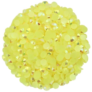 4500 Pcs SS6 2Mm AB Flatback for Nails Art Crafts Glitter round Shine Gems Crys - Picture 1 of 7
