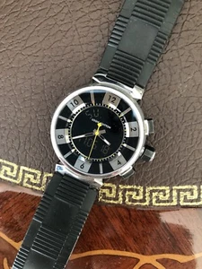 Original Louis Vuitton Tambour Herren Multifunction Edelstahl Chrono - Bild 1 von 4