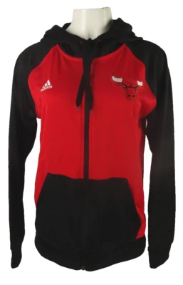 Chicago Bulls NBA Adidas Women's Track Jacket - Image 1 of 4