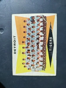 1960 Topps* Baseball #72 Detroit Tigers Team Check List poor read description  - Picture 1 of 2