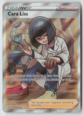 Cara Liss (Full Art) - 067/072 - Shining Fates Holofoil- PTCG - Image 1 of 2