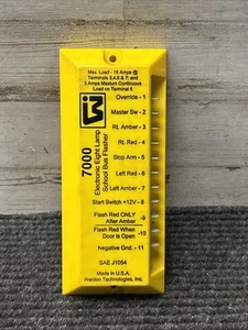 7000 INTERNATIONAL 419872001 Weldon 8 voies contrôleur flash autobus scolaire SAE J1054 - Photo 1/6