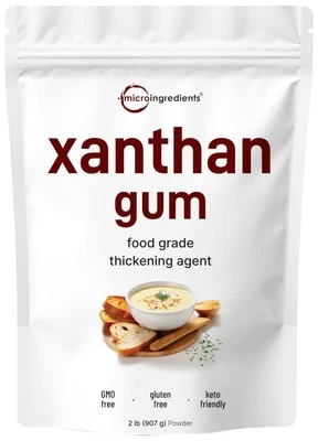 Xanthan Gum Powder, 2lb (32oz) | Premium Quality for Keto & Gluten-Free Bakin... - Image 1 of 4