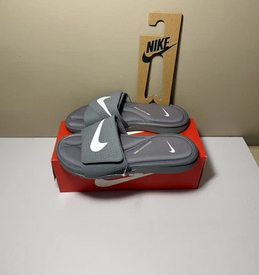 Nike Comfort Slide 3 Sandalia Chanclas Zapatilla Hombre’s Gris Talla 10 10783-1554 Foto 1 de 4