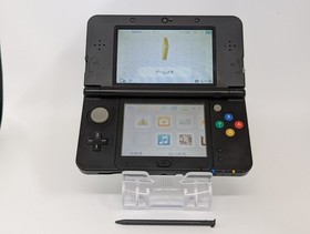B5498 Nintendo New 3DS console Black Japan w/pen fx