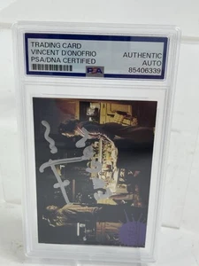 Tarjeta coleccionable firmada por Vincent D'Onofrio "Edgar" hombres en negro losa PSA/DNA - Imagen 1 de 3