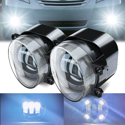 Par de faros antiniebla LED para parachoques delantero para Toyota RAV4 2006 2007 2008-2012 Foto 1 de 4
