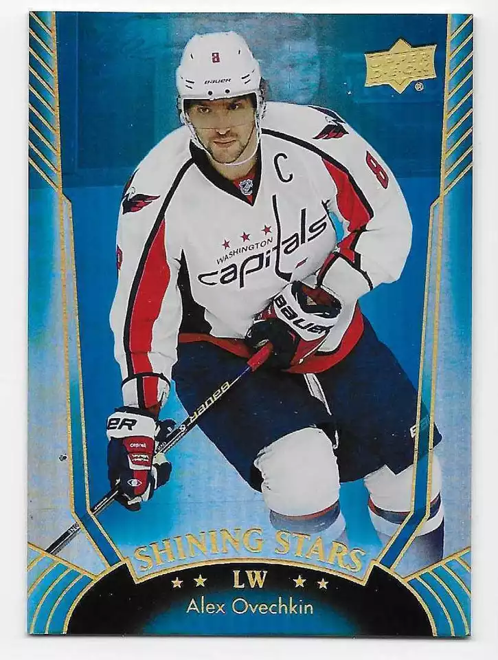 16/17 UPPER DECK SERIES 1 SHINING STARS BLUE Hockey (#SS1-SS50) U-Pick From List - Image 1 of 1