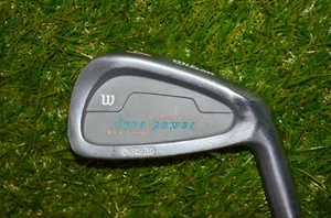 Wilson Dyna Power Oversized 4 Iron RH 37" Steel Stiff New Grip - Picture 1 of 5