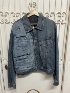 Vintage Reconstructed Dolce & Gabbana Denim Jacket (Mens XL, Fits Like A Mens L) - Picture 1 of 7