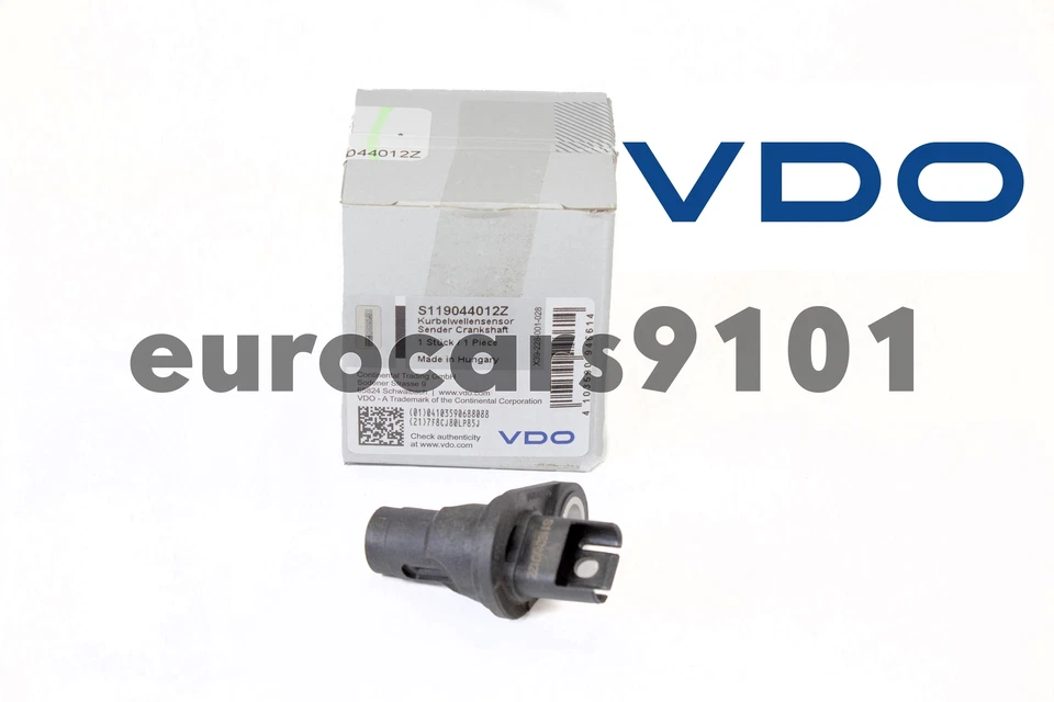 ¡Nuevo! Sensor de posición del cigüeñal del motor BMW X3 VDO S119044012Z 13627525015 Foto 1 de 1