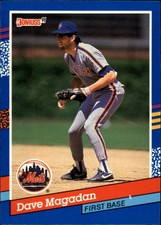 1991 Donruss New York Mets Baseball Card #362 Dave Magadan