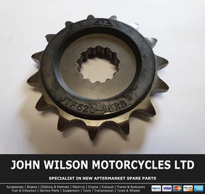 Triumph Daytona 675 2006 - 2017 JT Front Rubber Cushioned Sprocket 15 Teeth - Picture 1 of 1