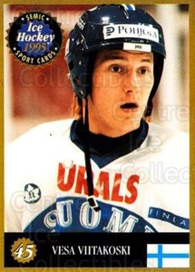 1995 Finnish Semic World Championships #45 Vesa Viitakoski