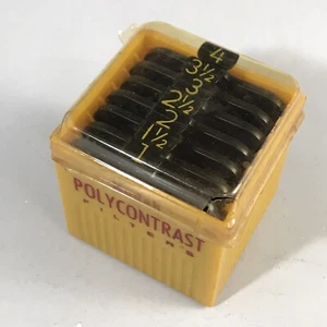 Vintage Kodak Polycontrast Color Printing Filter Kit- 7 Slides - Picture 1 of 9