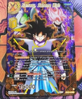 Zamasu, Scheme Wish DBR	BT25-142	Dragon Ball Rare Super Card Masters Card - Image 1 of 4