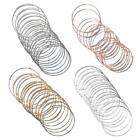 Glod Bracelets Adjustable Wire Bracelets Blank Bangles Diy Jewelry Making