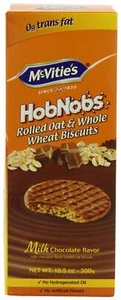 Mcvitie`S  Hobnobs Rolled Oats And Whole Wheat Biscuit  10.5 Ounce - Picture 1 of 2