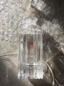 Italienischer Kristall Parfum Flakon....Vintage..NEU mit Etikett - Bild 1 von 9