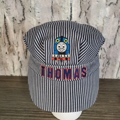 Thomas The Train 2009 'THOMAS' Azul Rayas Bordado Conductor Niños Sombrero OS Foto 1 de 4