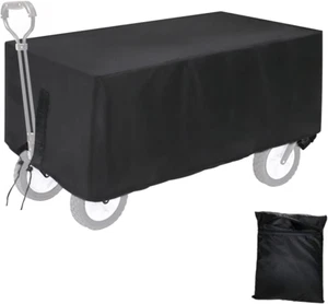 Collapsible Wagon Cover(Only Cover ),Outdoor Folding Garden Wagon Cart Cover Hea - Picture 1 of 7
