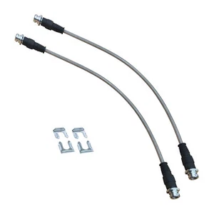 ATI EXTENDED BRAIDED BRAKE LINES - REAR - FITS PY NEXT GEN RANGER/AMAROK 22 ON - Picture 1 of 1