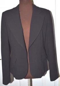 Evie Ladies Size 14 Long Sleeved Black Jacket - Picture 1 of 4