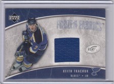 2005-06 Upper Deck Ice Frozen Fabrics Jersey #FFKT Keith Tkachuk    *S5886
