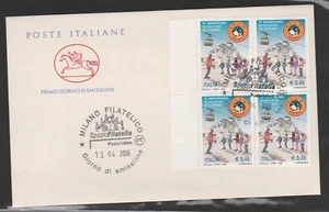 2006 FDC Caballito Escuela De Esquí En El Cervino En Cuartina - Imagen 1 de 1
