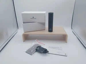 Portable Li-ion Charger Power Bank External Battery by Swarovski Crystal Black  - Picture 1 of 5