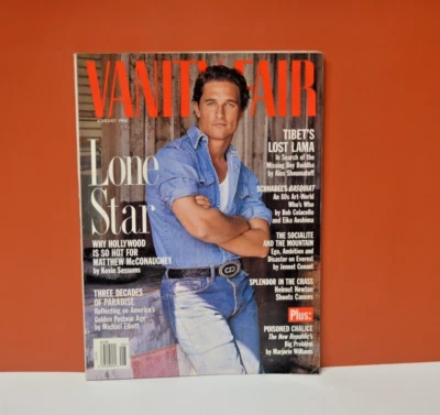Vanity Fair August 1996 Matthew McConaughey🟦 - Image 1 of 3