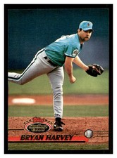 1993 Topps Stadium Club #604 BRYAN HARVEY Florida Marlins