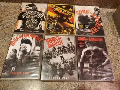 Sons Of Anarchy (Not Complete) Series Seasons 1-5 & 7 DVD Lot (B3) - Image 1 of 4
