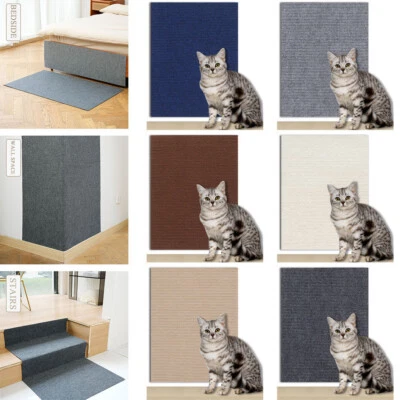 Cat Scratching Pad Sofa Protector Cat Scratcher Mat Self-adhesive Cat Carpet - Image 1 of 4