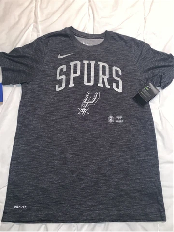 Nike NBA San Antonio Spurs Dri-Fit Men T-Shirt Grey CK8541 Medium Cover