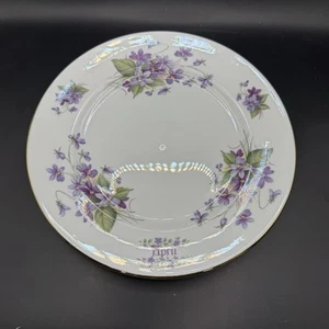 Royal Grafton Bone China Brotteller Blume des Monats April England - Bild 1 von 4