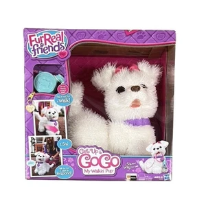 FurReal Friends White Pup Get Up GoGo My Walkin' Pup niños 4+ años juguete divertido acción - Imagen 1 de 6
