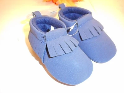 Child of Mine Mocasines Bebé Zapatos Niños Niñas Azul Marino Zapatillas Talla 0-3 meses Foto 1 de 4