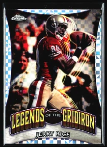 2024 Topps Chrome Legends of the Gridiron Jerry Rice San Francisco 49ers #LOG-8 - Picture 1 of 2