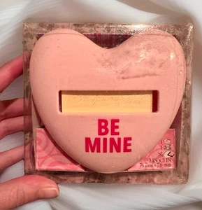 Post It Note Dispenser Pink Heart "Be Mine" In Original Package Pop-up w/Notes - Picture 1 of 4